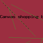 canvas shopping basket
