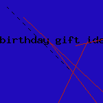 birthday gift idea
