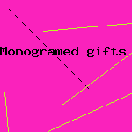 monogramed gifts for women
