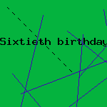 sixtieth birthday male presents
