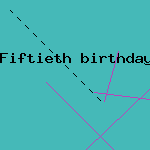 fiftieth birthday gift ideas

