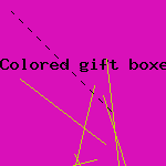 colored gift boxes