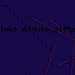 last minute gifts