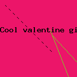 cool valentine gifts
