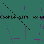 cookie gift boxes
