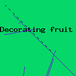 decorating fruit baskets

