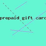 prepaid gift card