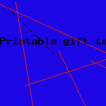 printable gift tags free
