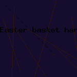 easter basket handle
