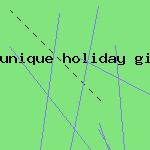 unique holiday gifts