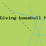 giving baseball hand signals
